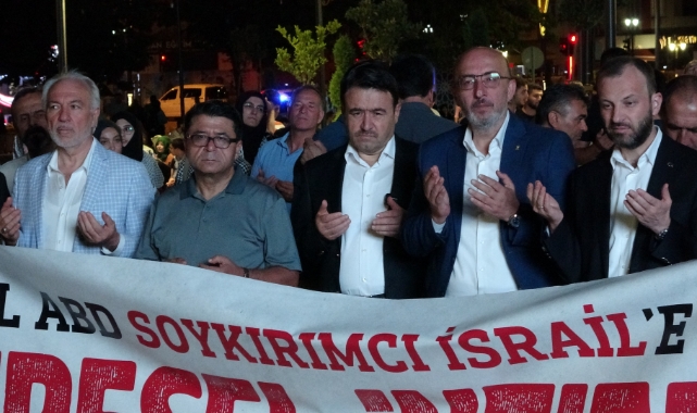 Kütahyalılar Gazze ve Heniyye için yürüdü