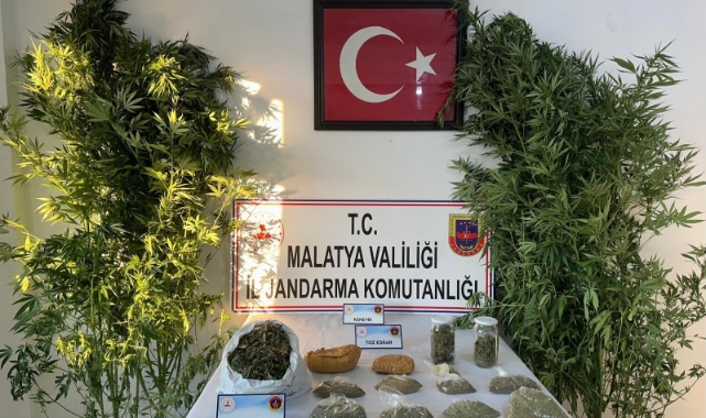 Malatya'da uyuşturucu operasyonu