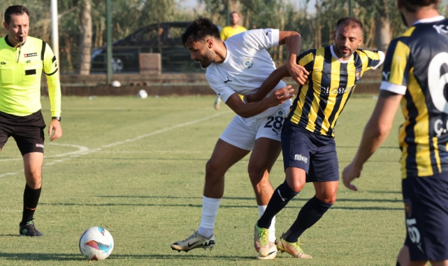 Menemen FK hazırlık maçında yenilmez oldu