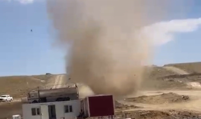 Muş’ta hortum paniği