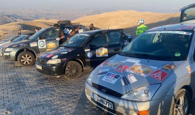 Nemrut Dağı'nda ralli heyecanı