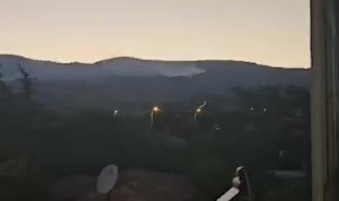 Niğde’de Melendiz Dağı'nda yangın