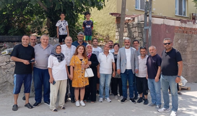 CHP Osmangazi İlçe Örgütü'nden Mollafenari ve Kuştepe'ye ziyaret