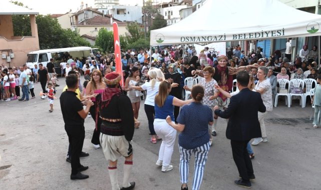 Osmangazi’nin köylerinde şenlik havası devam ediyor
