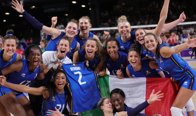 Paris 2024 Olimpiyat Oyunları'nda kadınlar voleybol şampiyonu İtalya!