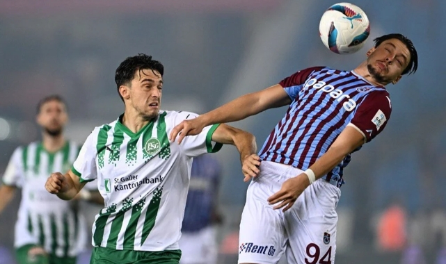 Penaltılarla veda! Trabzonspor, Avrupa'dan elendi
