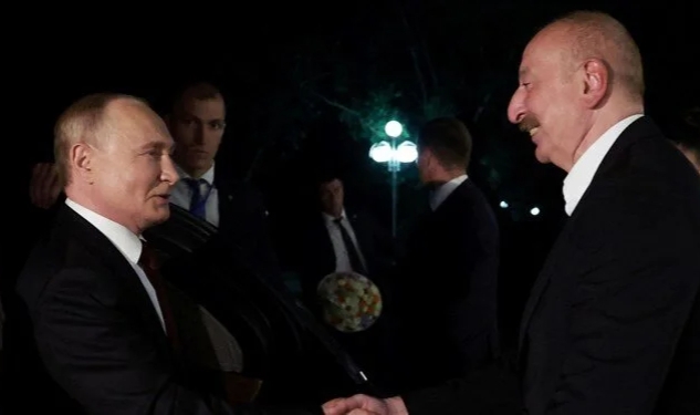 Rusya Devlet Başkanı Putin Azerbaycan'da