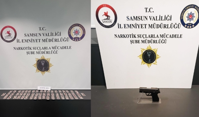 Samsun'da narkotik uygulaması onlarca kişi yakalandı