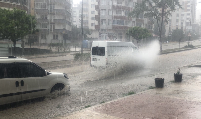 Samsun’da yazın ortasında sürpriz sağanak!