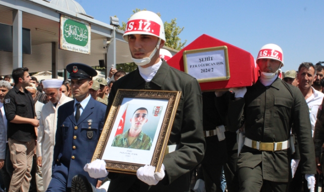 Şehit Piyade Er Işık'a son veda