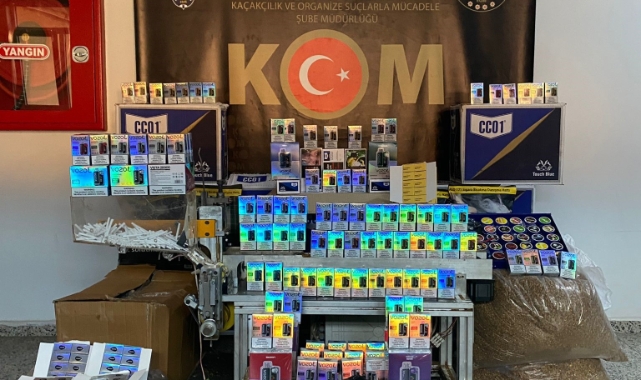 Sivas'ta kaçakçılık operasyonu