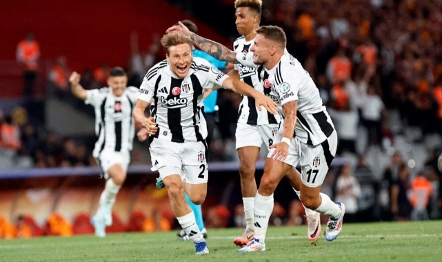 Süper Kupa'da şampiyon Beşiktaş!