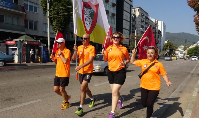 Taksiciler için koştular