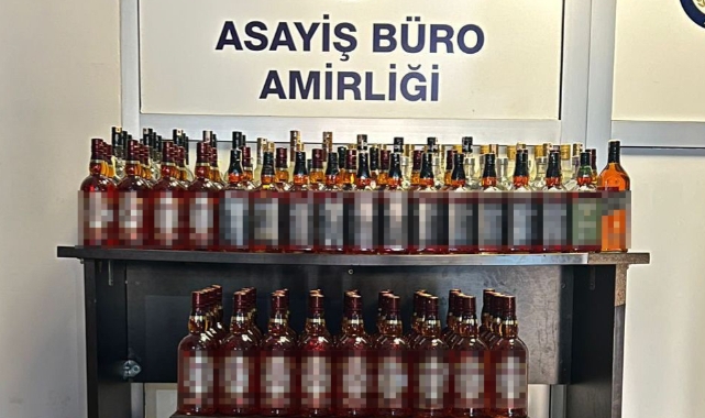 Tekirdağ'da dev kaçak alkol operasyonu