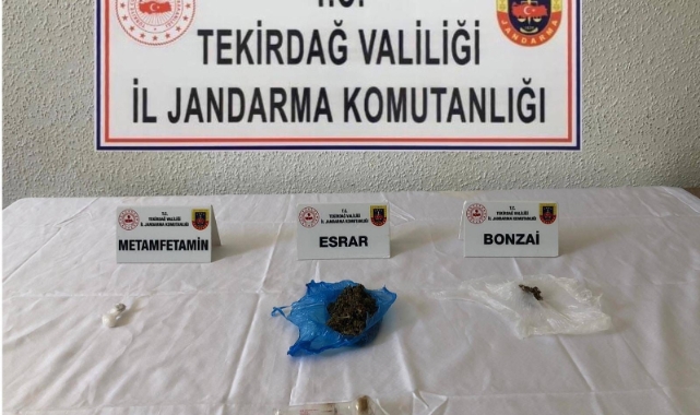 Tekirdağ'da uyuşturucu operasyonları