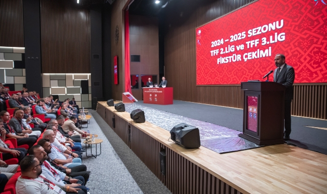 TFF 2. Lig ve TFF 3. Lig fikstürleri çekildi