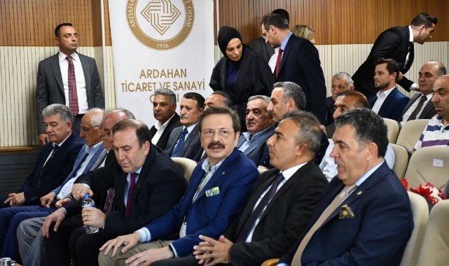 TOBB Başkanı Hisarcıklıoğlu Ardahan'da