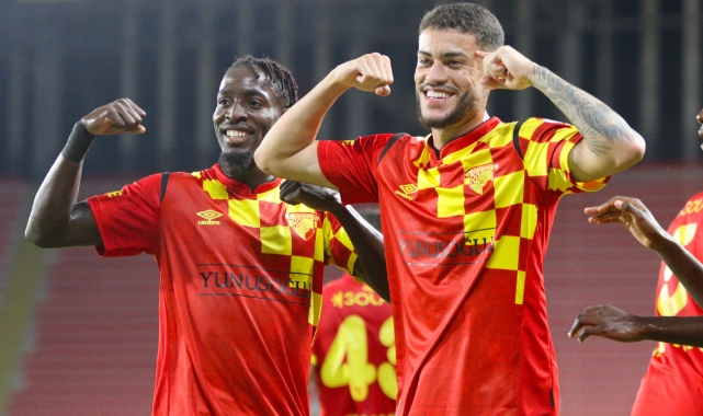 Trendyol Süper Lig: Göztepe: 2 - Bodrum FK: 0 (İlk yarı)