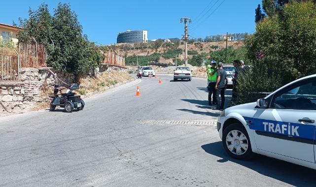 Üç tekerlekli elektrikli bisiklet devrildi: 1 yaralı
