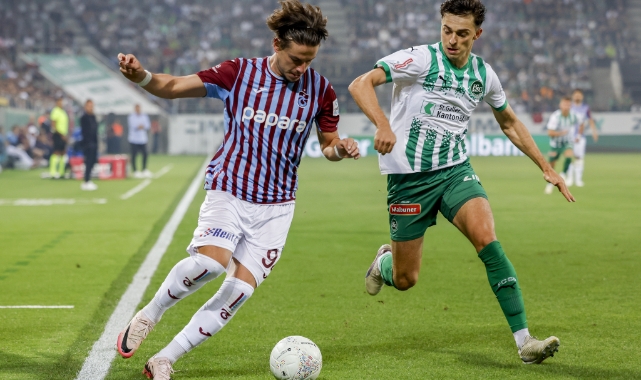 UEFA Avrupa Konferans Ligi: St. Gallen: 0 - Trabzonspor: 0 (Maç sonucu)