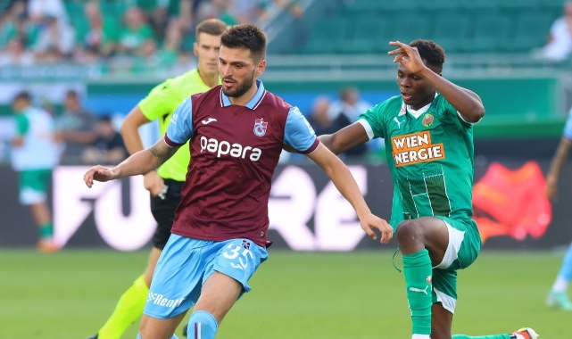 UEFA Avrupa Ligi: Rapid Wien: 2 - Trabzonspor: 0 (Maç sonucu)