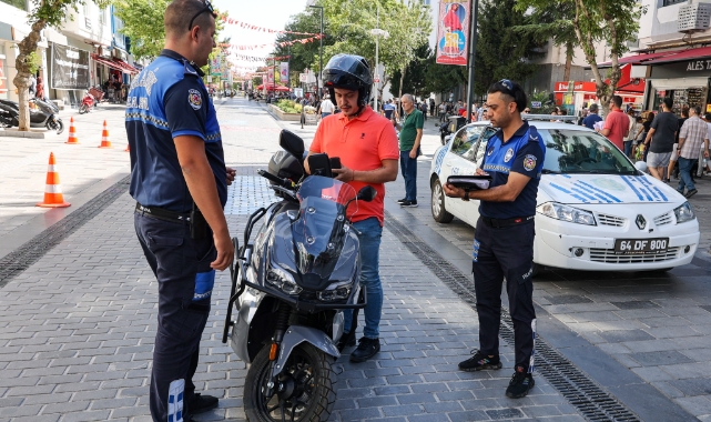 Uşak Belediyesi ekiplerince denetim gerçekleştirildi