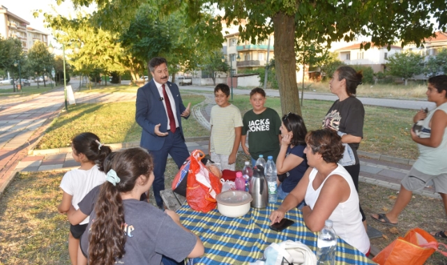 Yenişehir'de parklar 7/24 gözetim altında
