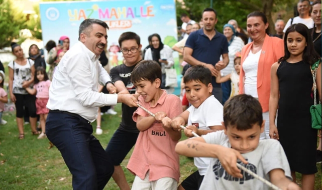 Yıldırım'da çocuklar mutlu!