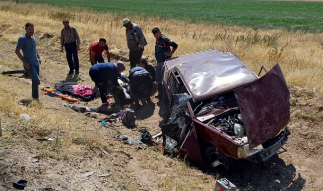 Yozgat'ta feci kaza! 3 ölü, 3 yaralı