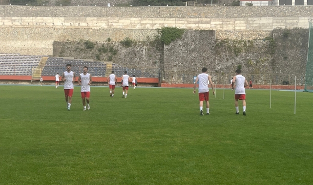 Zonguldak Kömürspor ilk idmanını yaptı