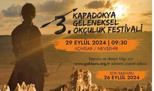 3. Kapadokya Okçuluk Festivali düzenlenecek