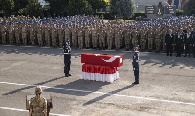 4 şehit için Tunceli'de tören