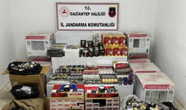 710 bin TL kaçak malzemeye jandarma el koydu