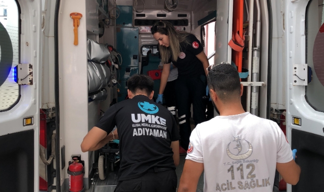 Adıyaman’da traktörün römorkundan düşen çocuk yaralandı