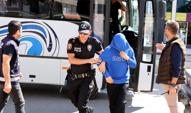 Aksaray'da kapora dolandırıcıları operasyonla yakalandı