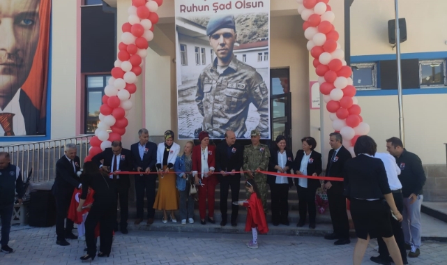 Akşehir'de Şehit Aykut Kazar Anaokulu açıldı