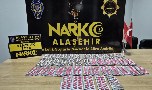 Alaşehir'de uyuşturucu taciri tutuklandı