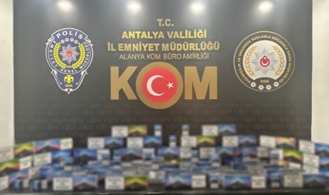 Antalya'da 5 ilçede kaçak tütün operasyonu