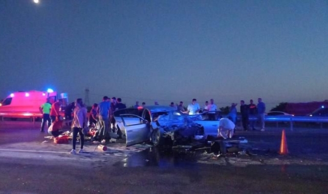 Antalya'da feci kaza