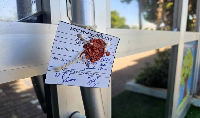 Antalya'da kaçak Rus okulları mühürlendi