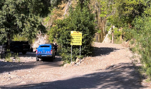 Antalya'da şelalede suya giren İranlı boğuldu