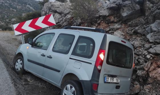 Antalya’da trafik kazası: 2 yaralı