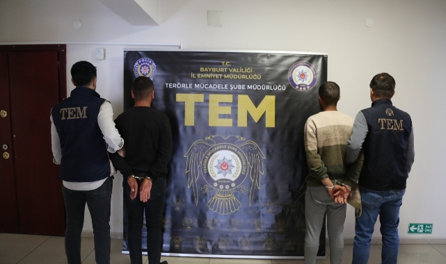 Ararat Çiya kod adlı terörist Bayburt'ta yakalandı