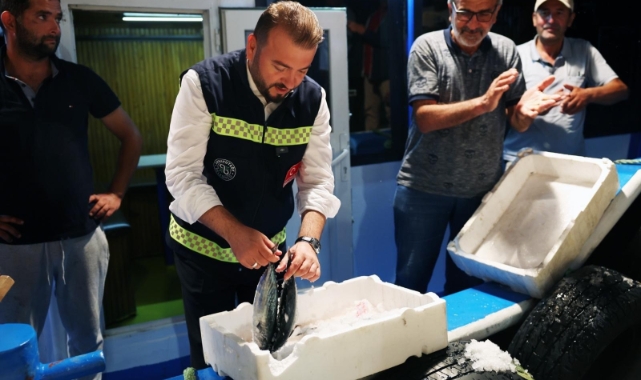 Arnavutköy'de yeni sezon, palamut bolluğuyla başladı