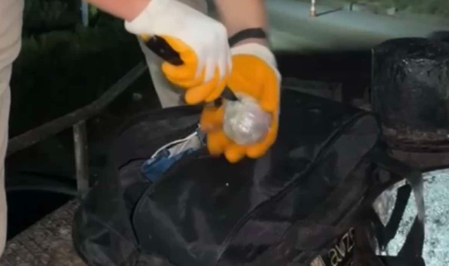 Asfalt tankeri içerisinde uyuşturucu sevkiyatı