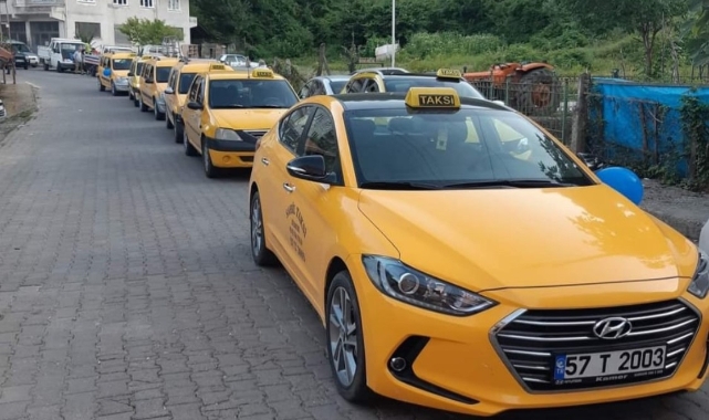 Ayancık'ta taksi ücretlerine zam