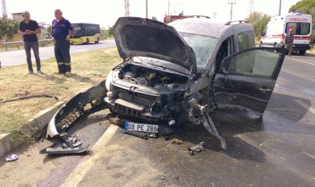 Aydın'da korkutan trafik kazası