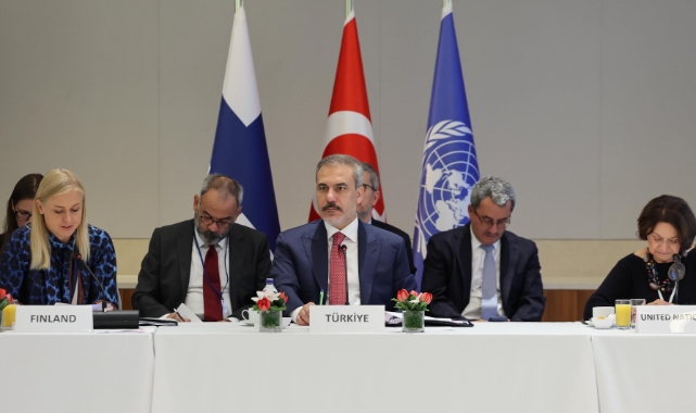 Bakan Fidan, BM Arabuluculuk Dostlar Grubu Toplantısına katıldı