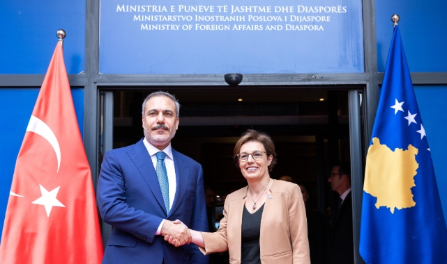 Bakan Fidan, Kosovalı mevkidaşı ile görüştü