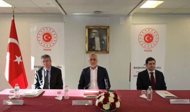 Bakan Işıkhan'ın Paris temasları